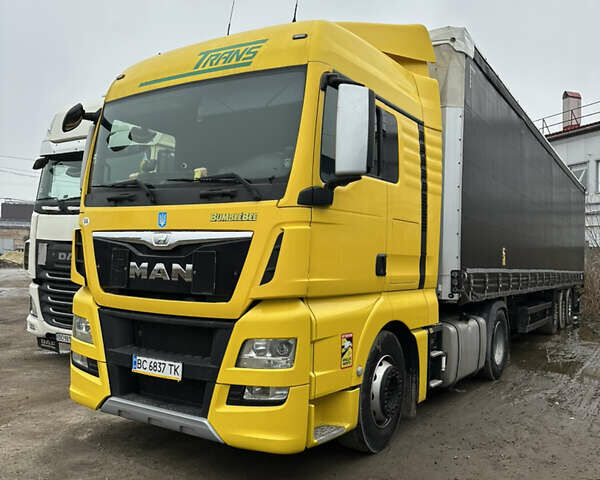 Жовтий МАН ТГКС, об'ємом двигуна 12.42 л та пробігом 855 тис. км за 23700 $, фото 1 на Automoto.ua