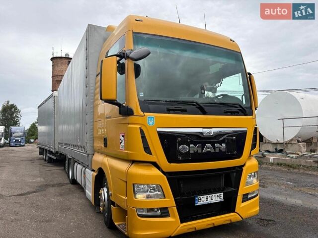 Жовтий МАН ТГКС, об'ємом двигуна 12.42 л та пробігом 860 тис. км за 43000 $, фото 1 на Automoto.ua