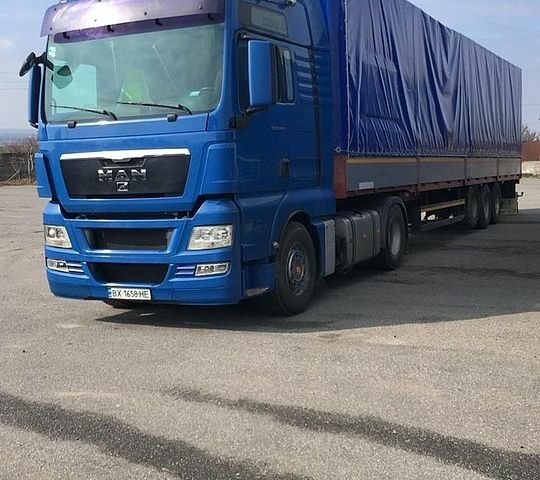 Синий МАН ТГКС, объемом двигателя 10.52 л и пробегом 50 тыс. км за 13100 $, фото 1 на Automoto.ua
