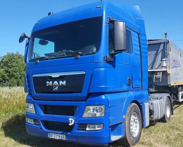Синий МАН ТГКС, объемом двигателя 10.5 л и пробегом 172 тыс. км за 14000 $, фото 1 на Automoto.ua