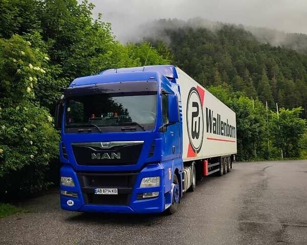 Синий МАН ТГКС, объемом двигателя 12.42 л и пробегом 3 тыс. км за 35000 $, фото 1 на Automoto.ua