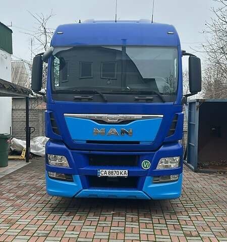 Синий МАН ТГКС, объемом двигателя 12.42 л и пробегом 770 тыс. км за 18900 $, фото 1 на Automoto.ua