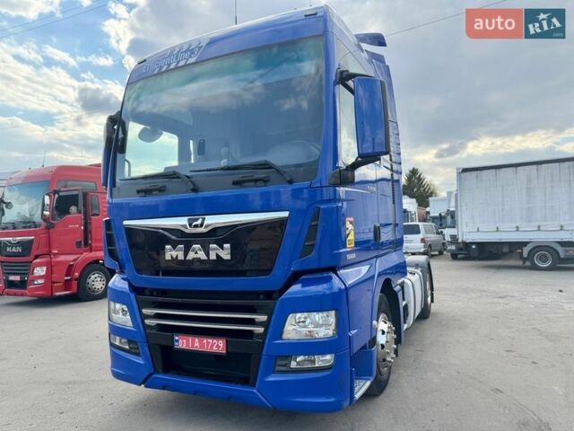 Синий МАН ТГКС, объемом двигателя 12.5 л и пробегом 720 тыс. км за 29000 $, фото 1 на Automoto.ua