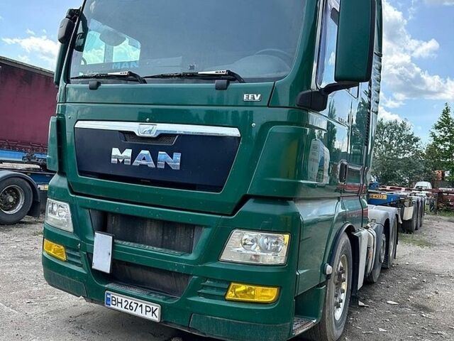Зеленый МАН ТГКС, объемом двигателя 12.42 л и пробегом 1000 тыс. км за 12500 $, фото 1 на Automoto.ua