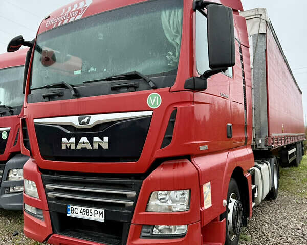 Червоний МАН TGX 18.460, об'ємом двигуна 12.42 л та пробігом 512 тис. км за 28299 $, фото 1 на Automoto.ua