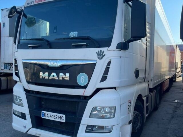 Белый МАН TGX 18.480, объемом двигателя 12 л и пробегом 720 тыс. км за 50000 $, фото 1 на Automoto.ua