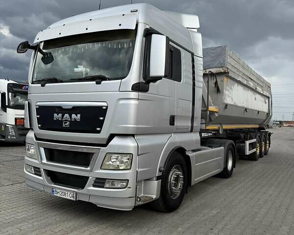 Серый МАН TGX 18.480, объемом двигателя 12.42 л и пробегом 820 тыс. км за 22700 $, фото 1 на Automoto.ua