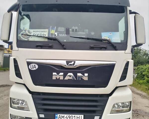 Белый МАН TGX 18.500, объемом двигателя 12 л и пробегом 800 тыс. км за 32350 $, фото 1 на Automoto.ua
