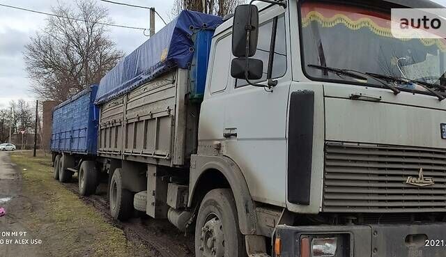 Сірий МАЗ 5336, об'ємом двигуна 15 л та пробігом 80 тис. км за 8000 $, фото 1 на Automoto.ua