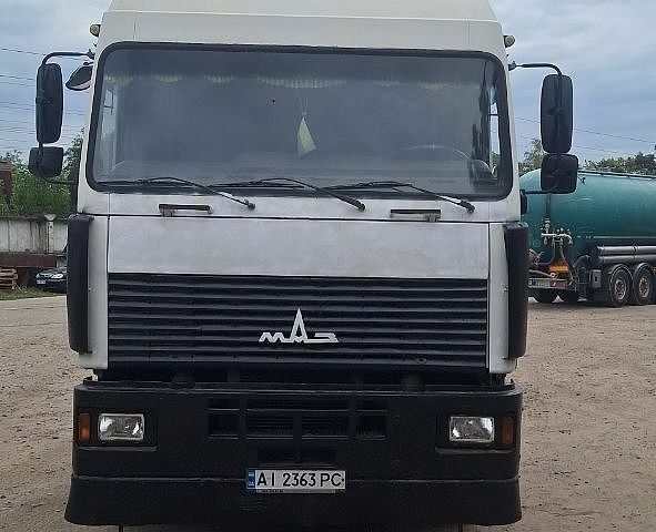Белый МАЗ 544008, объемом двигателя 14.86 л и пробегом 542 тыс. км за 7800 $, фото 1 на Automoto.ua