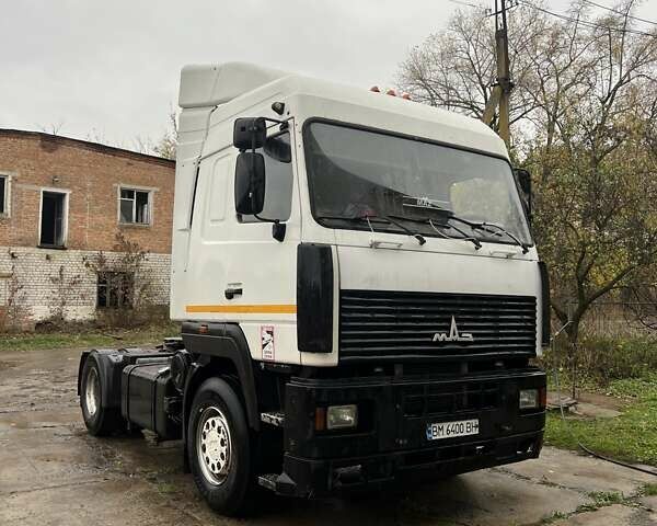 Белый МАЗ 544008, объемом двигателя 14.87 л и пробегом 380 тыс. км за 6000 $, фото 1 на Automoto.ua