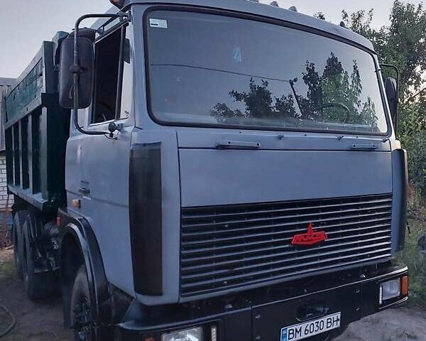 Серый МАЗ 5516, объемом двигателя 14.86 л и пробегом 200 тыс. км за 12500 $, фото 1 на Automoto.ua