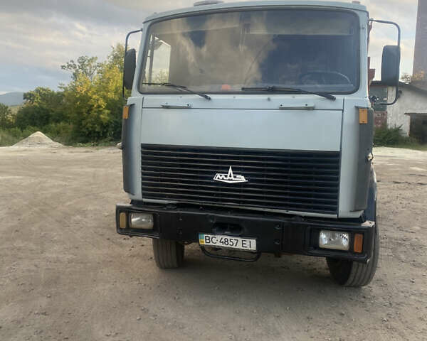 Серый МАЗ 5516, объемом двигателя 14.86 л и пробегом 450 тыс. км за 9300 $, фото 1 на Automoto.ua