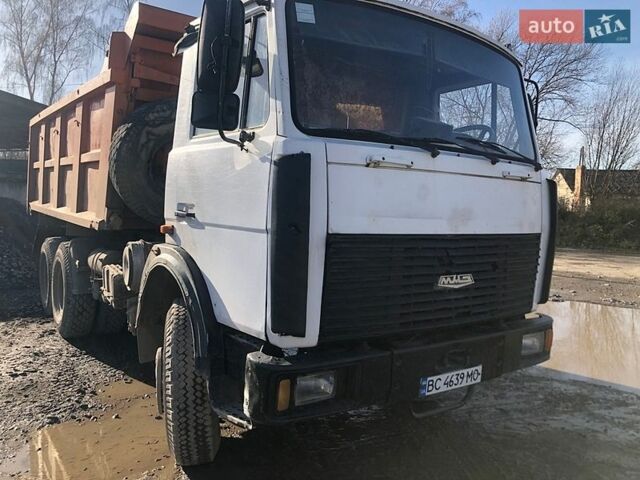 Белый МАЗ 551605, объемом двигателя 14.86 л и пробегом 155 тыс. км за 16500 $, фото 1 на Automoto.ua