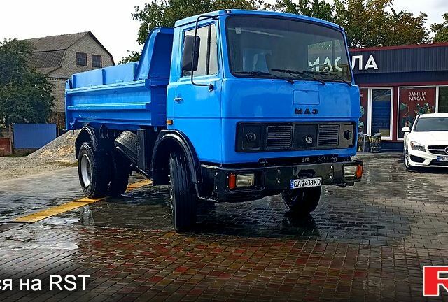 Синій МАЗ 5551, об'ємом двигуна 11 л та пробігом 70 тис. км за 8000 $, фото 1 на Automoto.ua