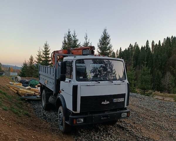 Белый МАЗ 555102, объемом двигателя 11.15 л и пробегом 174 тыс. км за 20000 $, фото 1 на Automoto.ua