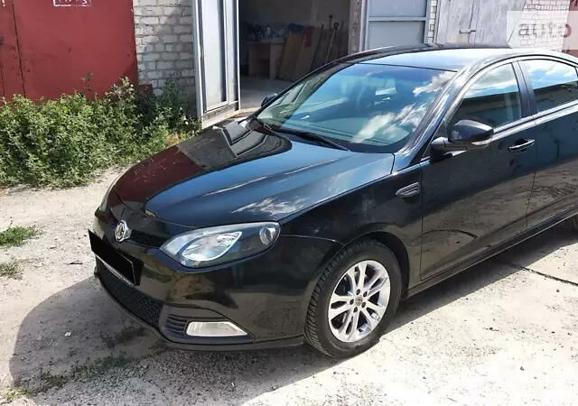 Черный МГ 6, объемом двигателя 1.8 л и пробегом 58 тыс. км за 9200 $, фото 1 на Automoto.ua