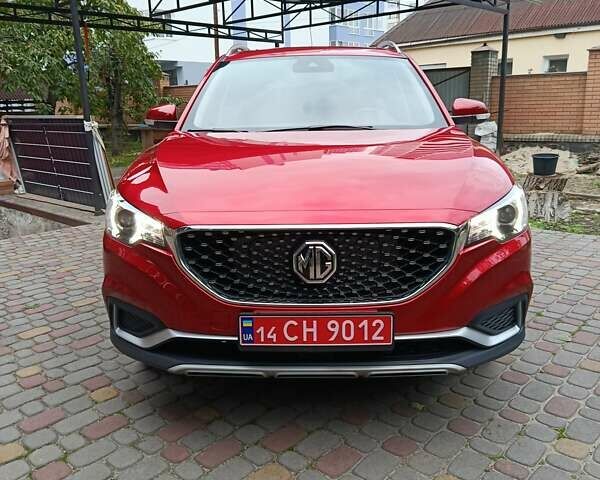 Красный МГ ZS EV, объемом двигателя 0 л и пробегом 46 тыс. км за 14900 $, фото 1 на Automoto.ua