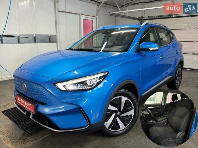 Синій МГ ZS EV, об'ємом двигуна 0 л та пробігом 64 тис. км за 16900 $, фото 1 на Automoto.ua