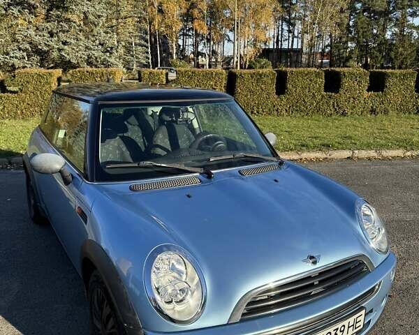 Синий Мини Купер, объемом двигателя 1.6 л и пробегом 204 тыс. км за 5500 $, фото 1 на Automoto.ua