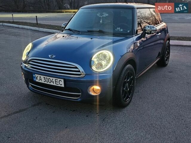 Синий Мини Купер, объемом двигателя 1.56 л и пробегом 232 тыс. км за 8200 $, фото 1 на Automoto.ua
