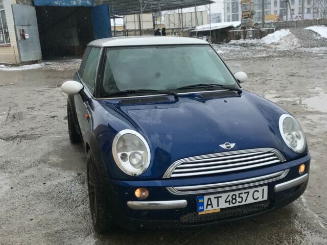 Синій Міні Cooper, об'ємом двигуна 1.6 л та пробігом 140 тис. км за 7000 $, фото 1 на Automoto.ua
