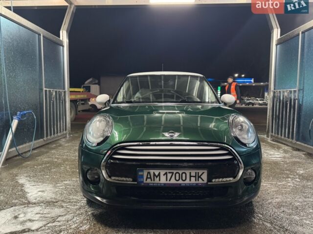 Зелений Міні Cooper, об'ємом двигуна 1.5 л та пробігом 103 тис. км за 9490 $, фото 1 на Automoto.ua