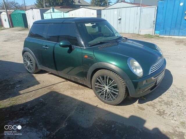 Зелений Міні Cooper, об'ємом двигуна 1.6 л та пробігом 200 тис. км за 3500 $, фото 1 на Automoto.ua