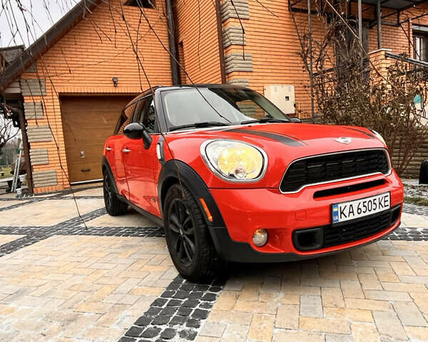Красный Мини Кантримен, объемом двигателя 1.6 л и пробегом 171 тыс. км за 9900 $, фото 1 на Automoto.ua