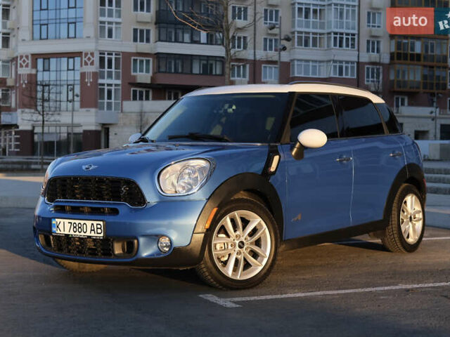 Синий Мини Кантримен, объемом двигателя 1.6 л и пробегом 189 тыс. км за 10200 $, фото 1 на Automoto.ua