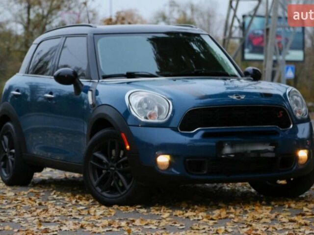 Синий Мини Кантримен, объемом двигателя 1.6 л и пробегом 188 тыс. км за 10400 $, фото 1 на Automoto.ua