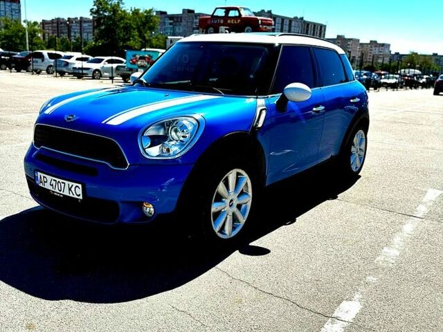 Синий Мини Кантримен, объемом двигателя 1.6 л и пробегом 86 тыс. км за 11000 $, фото 1 на Automoto.ua