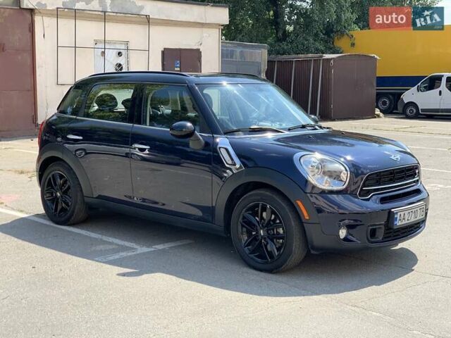 Синий Мини Кантримен, объемом двигателя 1.6 л и пробегом 70 тыс. км за 13500 $, фото 1 на Automoto.ua