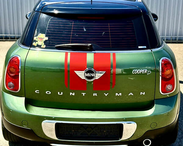 Зеленый Мини Кантримен, объемом двигателя 2 л и пробегом 175 тыс. км за 13888 $, фото 1 на Automoto.ua