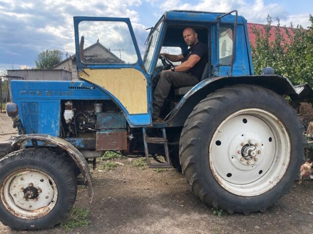 Синий МТЗ 82 Беларус, объемом двигателя 4.75 л и пробегом 40 тыс. км за 3015 $, фото 1 на Automoto.ua