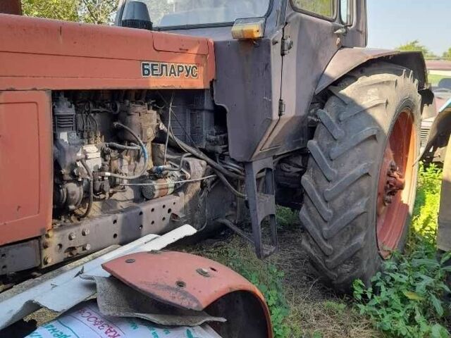 Красный МТЗ 82.1 Беларус, объемом двигателя 4700 л и пробегом 3078 тыс. км за 16500 $, фото 1 на Automoto.ua