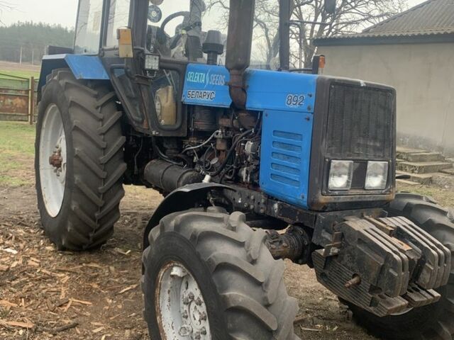 Синій МТЗ 892 Бєларус, об'ємом двигуна 0 л та пробігом 10 тис. км за 10500 $, фото 1 на Automoto.ua