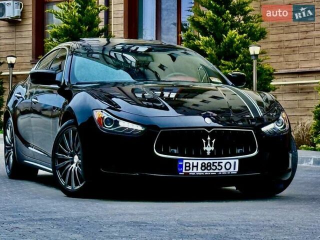Черный Мазерати Гибли, объемом двигателя 2.98 л и пробегом 117 тыс. км за 19999 $, фото 1 на Automoto.ua