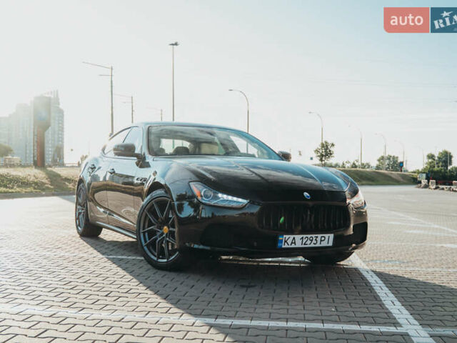 Чорний Мазераті Ghibli, об'ємом двигуна 2.98 л та пробігом 82 тис. км за 27000 $, фото 1 на Automoto.ua