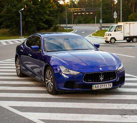 Синій Мазераті Ghibli, об'ємом двигуна 2.78 л та пробігом 113 тис. км за 23000 $, фото 1 на Automoto.ua