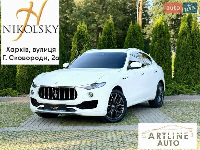 Белый Мазерати Леванте, объемом двигателя 2.98 л и пробегом 95 тыс. км за 36900 $, фото 1 на Automoto.ua