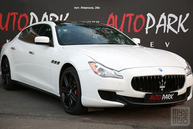 Білий Мазераті Quattroporte, об'ємом двигуна 3 л та пробігом 53 тис. км за 38888 $, фото 1 на Automoto.ua