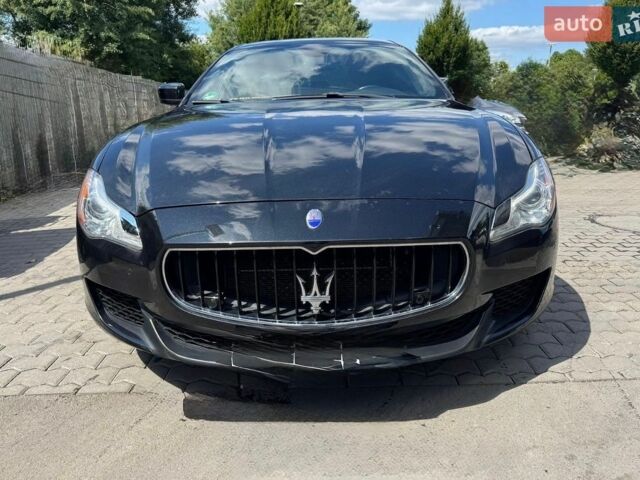 Чорний Мазераті Quattroporte, об'ємом двигуна 3.8 л та пробігом 96 тис. км за 46900 $, фото 1 на Automoto.ua