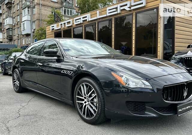 Чорний Мазераті Quattroporte, об'ємом двигуна 3.8 л та пробігом 55 тис. км за 49990 $, фото 1 на Automoto.ua