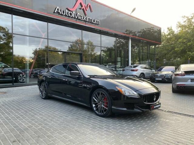 Чорний Мазераті Quattroporte, об'ємом двигуна 3.8 л та пробігом 57 тис. км за 36900 $, фото 1 на Automoto.ua