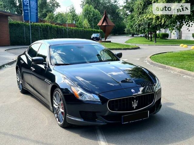 Чорний Мазераті Quattroporte, об'ємом двигуна 3.8 л та пробігом 55 тис. км за 45555 $, фото 1 на Automoto.ua