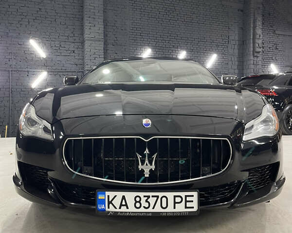 Черный Мазерати Кватропорте, объемом двигателя 3.8 л и пробегом 69 тыс. км за 29700 $, фото 1 на Automoto.ua