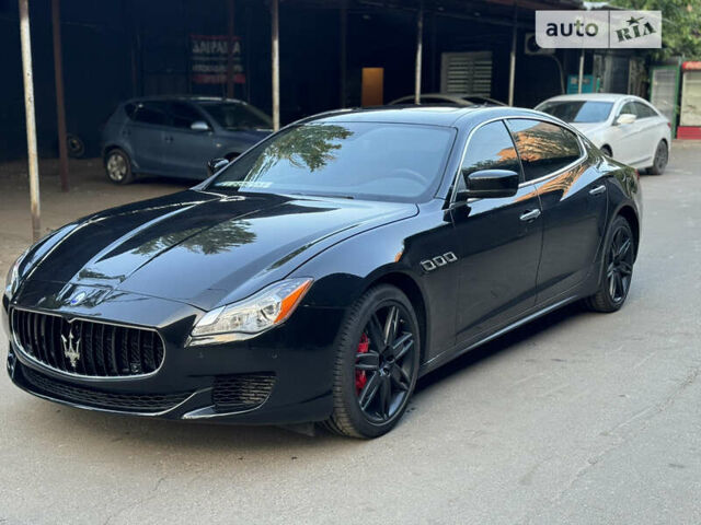 Чорний Мазераті Quattroporte, об'ємом двигуна 2.98 л та пробігом 62 тис. км за 29999 $, фото 1 на Automoto.ua