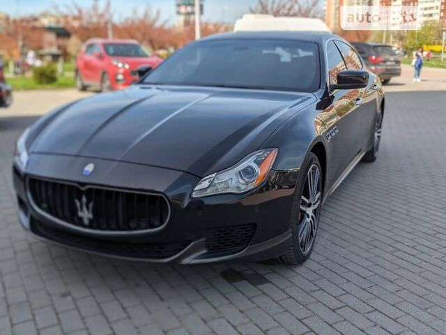 Чорний Мазераті Quattroporte, об'ємом двигуна 2.98 л та пробігом 59 тис. км за 35900 $, фото 1 на Automoto.ua