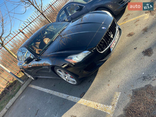 Черный Мазерати Кватропорте, объемом двигателя 2.98 л и пробегом 145 тыс. км за 42000 $, фото 1 на Automoto.ua